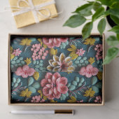 Mooie bloemen tissuepapier (Geschenk)
