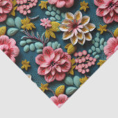 Mooie bloemen tissuepapier (Detail)
