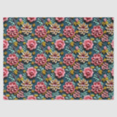 Mooie bloemen tissuepapier (Voorkant)