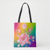 Mooie bloemen tote bag (Voorkant)