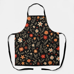 Mooie Bloemen Trendy Collectie Schort