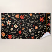  Mooie Bloemen Trendy Collectie Strandlaken (Voorkant)