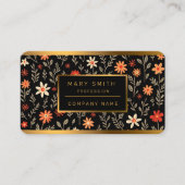  Mooie Bloemen Trendy Collectie Visitekaartje (Voorkant)