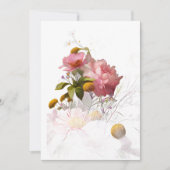 Mooie bloemen uitnodiging (Voorkant)