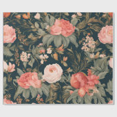 Mooie bloemen van Roos Cadeaupapier (Vlak)