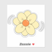 Mooie Bloemen Vinyl Sticker (Vel)