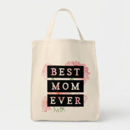 Mooie bloemen voor mama. Beste moeder ooit Tote Bag