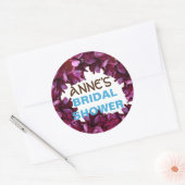 Mooie Bloemen Vrijgezellenfeest Sticker (Envelop)