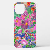 Mooie Bloemen: Wildflower Waterverf Wallpaper Case-Mate iPhone Case (Achterkant)