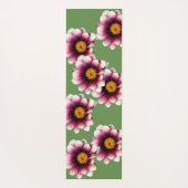 Mooie bloemen yoga mat (Achterkant)