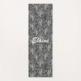 Mooie bloemen yogamat