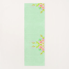 Mooie bloemen yogamat