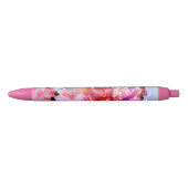 Mooie bloemen zwarte inkt pen (Voorkant)