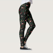 Mooie bloemenafdrukken leggings (Rechts)