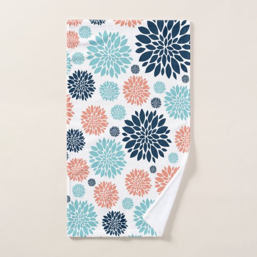 Mooie bloemenbadhanddoeken bad handdoek (Handdoek)