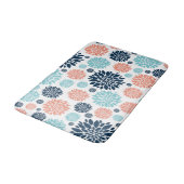 Mooie bloemenbadmat badmat (Gekanteld)