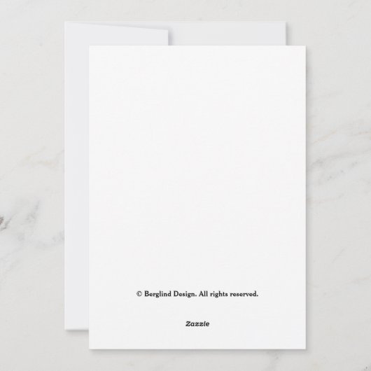 Mooie bloemenboho witte roze tulpen verjaardag feestdagenkaart (Achterkant)