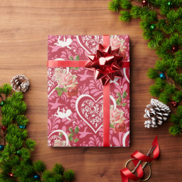 Mooie bloemendesign cadeaupapier