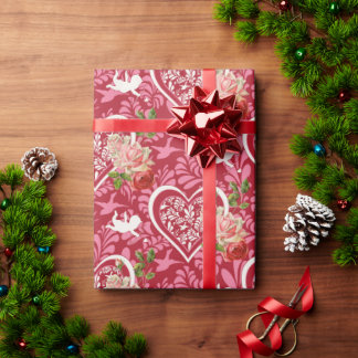Mooie bloemendesign cadeaupapier