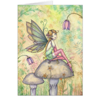 Mooie bloemenelfkaart van Molly Harrison
