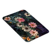 Mooie bloemenmagneet magneet (Rechterzijde)