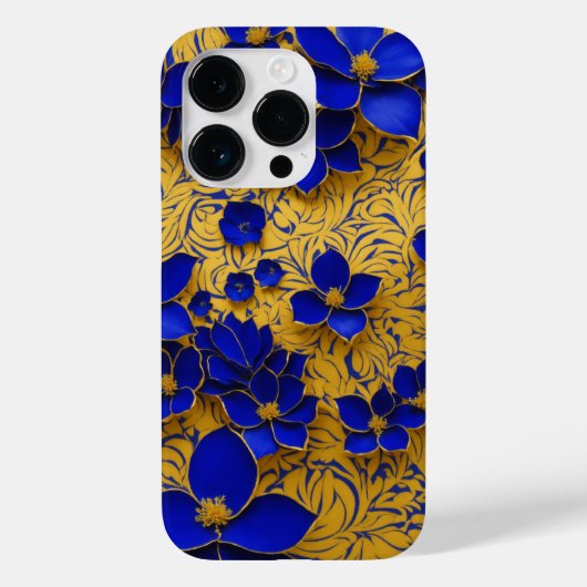 Mooie bloemenpatronen Case-Mate iPhone case (Achterkant)
