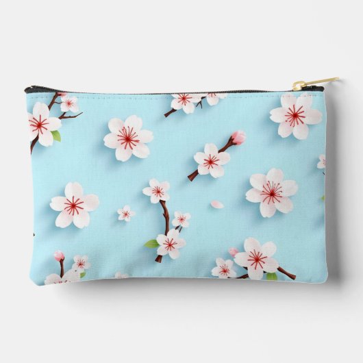 Mooie bloemenpatronen etui (Achterkant)