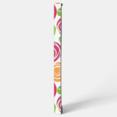 Mooie bloemenpatroon Rozen Samsung Galaxy Hoesje (Linkerkant)