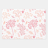 Mooie Bloemenprint Inpakpapier Vel (Voorkant 2)