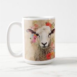 Mooie Bloemenschaap Koffiemok