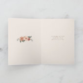 Mooie bloemenspray Sympathie Verlies van opa Kaart (Binnen)