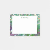 Mooie bloementuin post-it® notes (Voorkant)