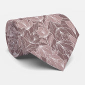 Mooie bloementuin Stropdas (Opgerold)