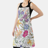 Mooie bloemenveld  illustratie schort (Insitu)