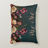 Mooie bloemetjes bruiloft kloosters decor accent kussen (Voorkant(Verticaal))