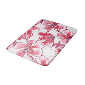 Mooie bloemetjesbadmat badmat (Gekanteld)