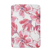 Mooie bloemetjesbadmat badmat (Voorkant Verticaal)