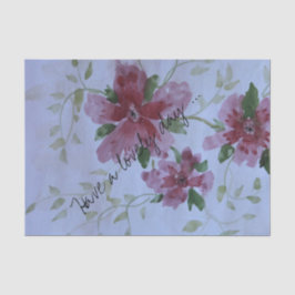 Mooie bloemetjeswinkel tissuepapier