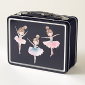 Mooie bloemige ballerina (Achterkant)