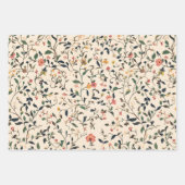 Mooie Bloemige Bloementuinen Inpakpapier Vel (Voorkant 3)