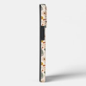 Mooie bloemige botanische vogel Cute Patroon Case-Mate iPhone Case (Achterkant / Rechts)