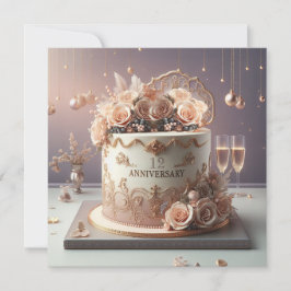 MOOIE BLOEMIGE JUBILEA CAKE GROET