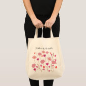 Mooie Bloemige Moeder Van De Bruid Tote Bag (Voorkant (product))