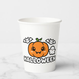 Mooie Bloemige Papieren Bekers–Feest Drinkservies Bekers