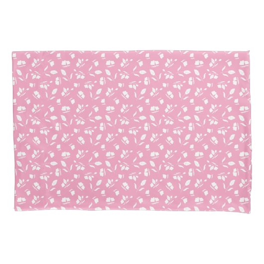 Mooie Bloemknop Roze Kussenhoes (Voorkant)