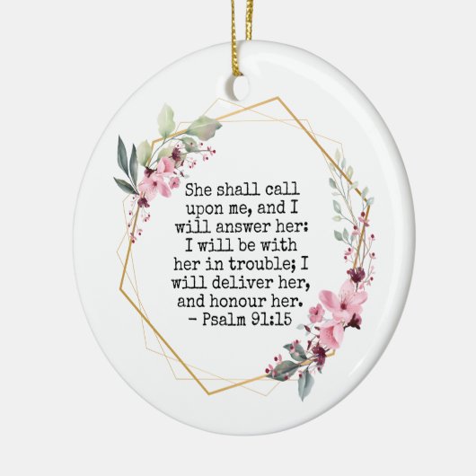 Mooie bloemkolf 91 keramisch siermiddel ornament (Links)