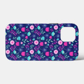 Mooie bloemmotief achtergrond Case-Mate iPhone case (Achterkant (horizontaal))