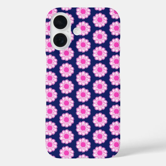 Mooie bloemmotief achtergrond Case-Mate iPhone case (Achterkant)