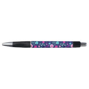Mooie bloemmotief achtergrond pen
