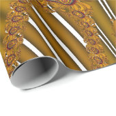 Mooie bloempatroon  cadeaupapier (Rol Hoek)